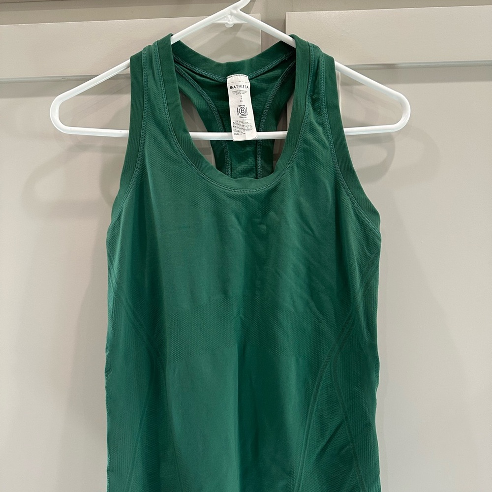 Athleta Green Tank Top